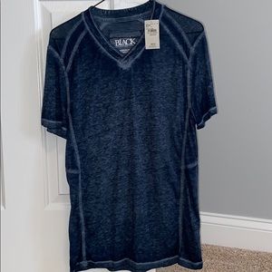 Men’s Size M “Buckle Black” T shirt Navy Blue NWT
